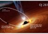 flare no-hair stelling binair zwart gat OJ287 NASA Spitzer algemene relativiteitstheorie
