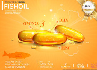 Omega-3-Ergänzungen für fette Herzfische