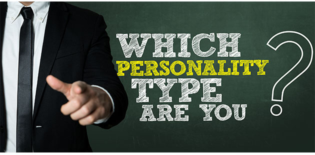 Personality Types reserved people role model average people