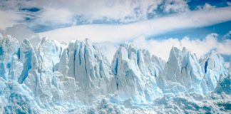 气候变化：地球上冰的快速融化 地球冰损失 气候变化：冰的快速融化 地球海平面