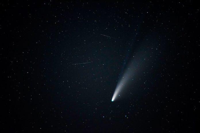 Comet Leonard (C/2021 A1) may become visible to the naked eye