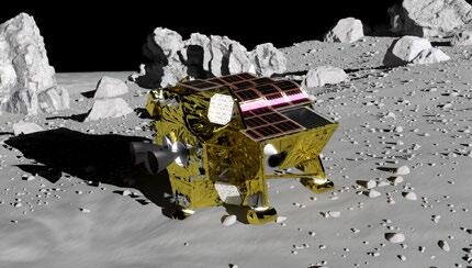 JAXA (Japan Aerospace Exploration Agency) bereik Lunar-sagtelandingsvermoë