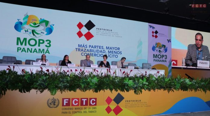 違法タバコ取引と闘うMOP3会合がパナマ宣言で閉幕