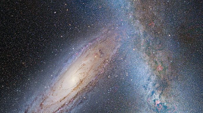 L'histoire de la galaxie natale : deux premiers éléments constitutifs découverts et nommés Shiva et Shakti