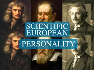 category personality Scientific European 