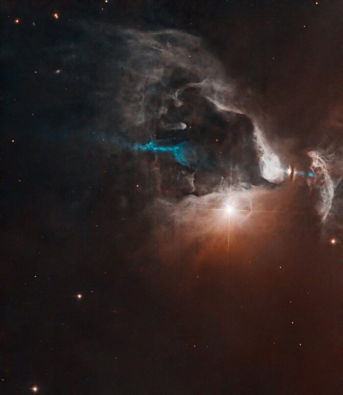 Nový obrázok „hviezdneho systému FS Tau“