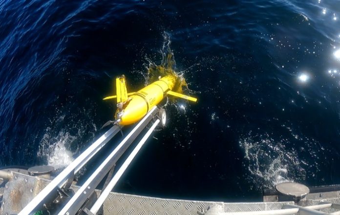 Подводни роботи за поточни податоци за океаните од Северното Море