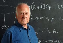 Gedenken an Professor Peter Higgs, berühmt für das Higgs-Boson