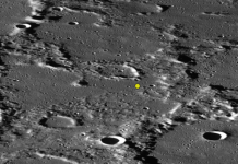Първо проучване на почвата на мястото за кацане на Rover Chandrayaan-3 в района на Южния полюс на Луната Първо проучване на почвата на мястото за кацане на Rover Chandrayaan-3 в района на Южния полюс на Луната